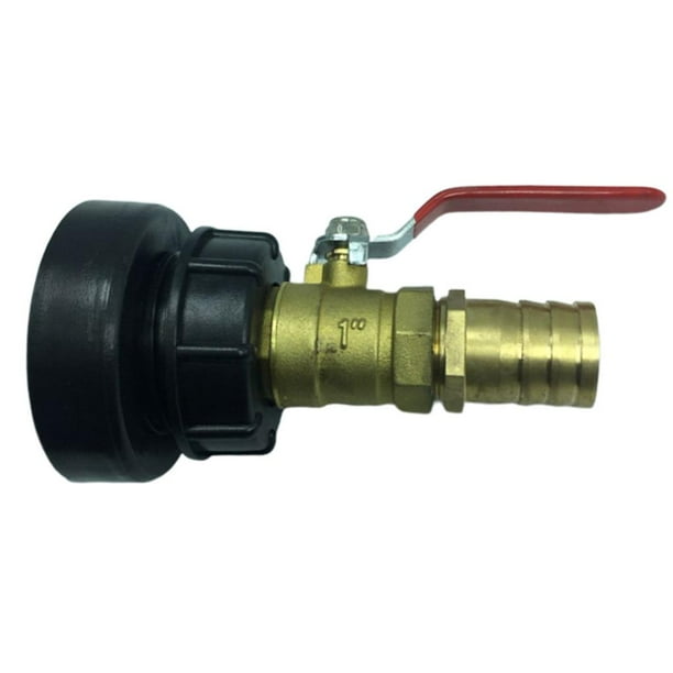 Adaptador de Grifo de IBC - Conector (14 Mm-32 Mm de Diámetro), Piezas de Montaje de Válvula de Repuesto para Jardín, 8 F