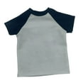 thumbnail image 5 of 1/6 Men Short Sleeve T Shirt Handmade Doll Clothes for 12" Dress up Figures Blue, 5 of 8