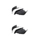 thumbnail image 3 of Speravity 1 par de piezas de alerón de modificación elegante de ala lateral de motocicleta de plástico Type1 NO1 Speravity CBP228701, 3 of 6