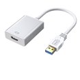 thumbnail image 1 of Without Drive Disc Silver Usb 3.0 To Hdmi Adapter,1080p Full Hd Video Audio Converter For Pc Laptop Az6694, 1 of 3