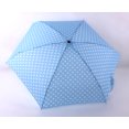 thumbnail image 4 of Compact Folding Umbrella,Cute Rabbit Art Smiling Dog,Easy Carrying Travel Rain Umbrella, Blue, 4 of 9