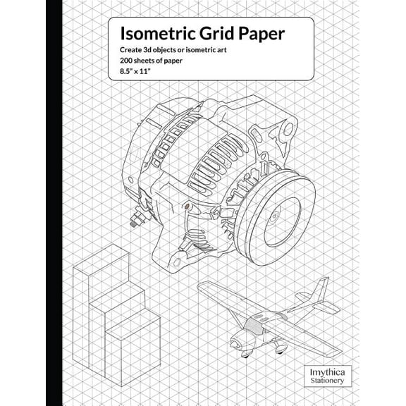 Isometric Grid Paper (Paperback)