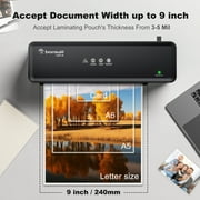 Bonsaii A4 Laminator Machine with Laminating Sheets Thermal Laminator for Home Office School