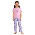 thumbnail image 5 of Tiijoy 3-Piece Swimsuit for Girls UPF 50+ Short Sleeve Rash Guard Shorts Pants Bathing Suits, Sizes 2-14, 5 of 6
