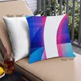 thumbnail image 1 of Ahgly Company Abstract Textures Coussin d'Extérieur, 18 Pouces par 18 Pouces, 1 of 6