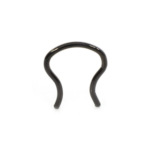 Surgical Steel Anodized Titanium Septum Ring Retainer 16 Gauge U Shape