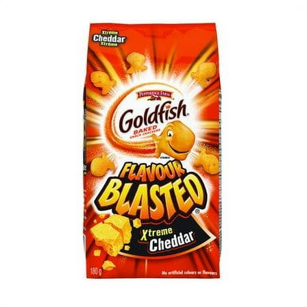 Pepperidge Farm Goldfish Extreme Cheddar Crackers, 180g/6.34 oz