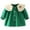 Green, variant on Odeerbi Toddler Girls Trench Coat Peter Pan Collar Jacket Small Cardigan Fashion Cute Windbreaker Long Sleeve Round Neck Outerwear Top Green