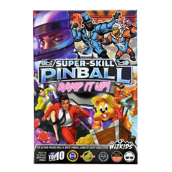 WizKids Super-Skill Pinball - Ramp it Up! New