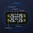 thumbnail image 3 of Yeacher Car TPMS Solar Wireless Tire Pressure Monitor Monitoring System HD Digital LCD Display Auto Alarm System With 4 Internal Sensor, 3 of 8