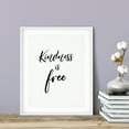 Designs ByLITA Kindness Is Free 11 x 14" UNFRAMED Print Home Decor Wall ...
