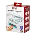 KISS Power File X Nail Dryer AllinOne Nail Care Kit, Cordless