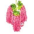 thumbnail image 4 of Tuvgenk Holiday Artificial Flowers Indoor Hot Pink Artificial Flowers for Outdoors Good Wall Hanging for Decoration, 4 of 5