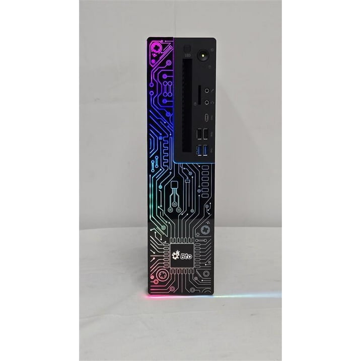 Restored Gaming Lenovo BTO RGB Desktop PC, Intel Core i5 8th Gen. Processor, 16GB RAM, 512GB SSD, NVIDIA GeForce GTX 1050 Ti, HDMI, Gaming Keyboard & Mouse, Wi-Fi, Windows 11 Pro (Refurbished)