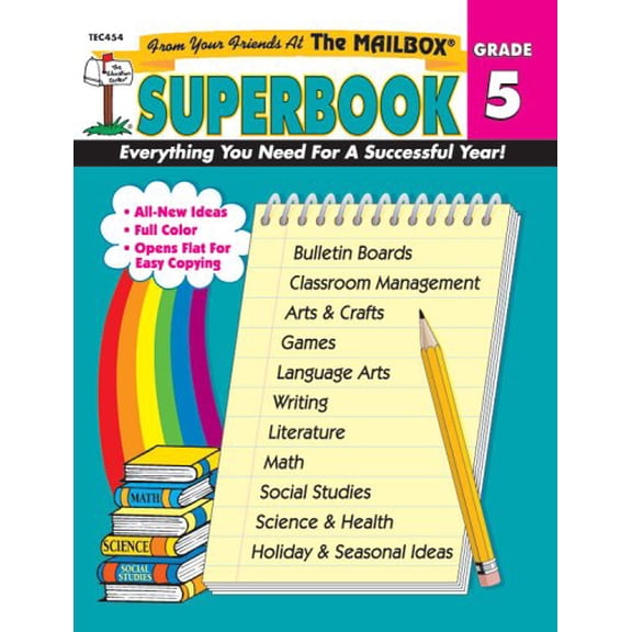 Pre-Owned The Mailbox Superbook, Grade 5: Your Complete Resource for an Entire Year of Fifth-Grade Success (Paperback) 1562342010 9781562342012