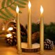 thumbnail image 1 of Luz De Las Velas Lámpara de vela parpadeante sin llama electrónica LED de luz de vela larga de Navidad de 2 uds, 1 of 7