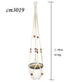 thumbnail image 5 of Macrame Plant Hangers Interior Outdoor Planter Hanging Plant Holder BANYUO  Electrónica, 5 of 5