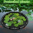 thumbnail image 6 of WMGHA Floating Island Planter for Ponds, Round Mesh Protector for Pond Plants, Fish-Resistant Aquatic Gardening Accessories with Durable Netting, Water Lily&Lotus Protector for Water Features, 6 of 8