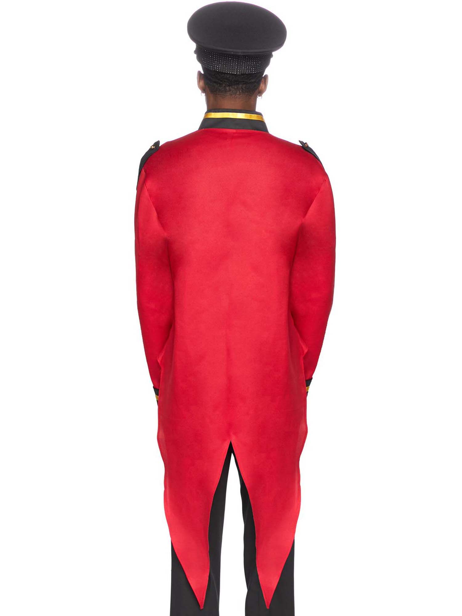 Leg Avenue Men's Red Military Jacket Costume