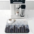 thumbnail image 2 of Coffee Bar Mat Rubber Dish Drying Mat For Kitchen Counter Coffee Mat for Home Bar Gift Kitchen Mat Coffee Bar Accessories Decorative Coffee Shop Chocolate Dish Drying Pad 16"X 18", 2 of 7