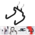 thumbnail image 4 of 4 Pcs Crochets pour Panneau Perceuse Pinces Support Outils à Main Organisateur Accessoires, 4 of 6