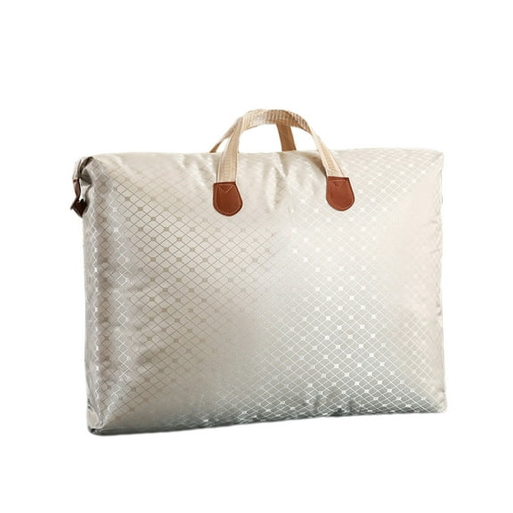 Extra Large Storage Bag Luggage Bag Water Proof Thickened Moving Bag Folding Organizer Bag with Strong Handles Zippers for Bedding Comforters Blanket Clothes Storage Bag Luggage Ba