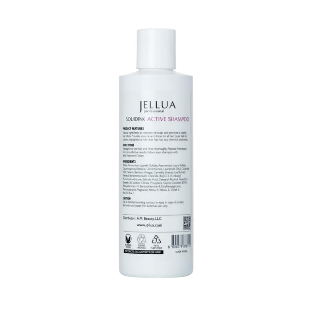 Champú activo Jellua Squid Ink 8 oz