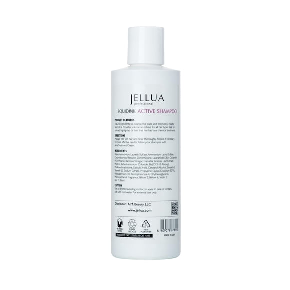 Champú activo Jellua Squid Ink 8 oz