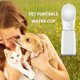 thumbnail image 1 of Bebedero para perros de 550 ml, lavable, portátil, de plástico, para mascotas, producto para exteriores (blanco), 1 of 6