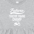 thumbnail image 4 of Inktastic Future Tractor Pulling Champ Girls Baby Dress, 4 of 5