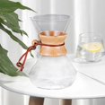 thumbnail image 3 of GUOOL Coffee Maker Coffee Pot High Heat Resistant Drip Brewing Hot Brewer Cafe 400ml, 3 of 5