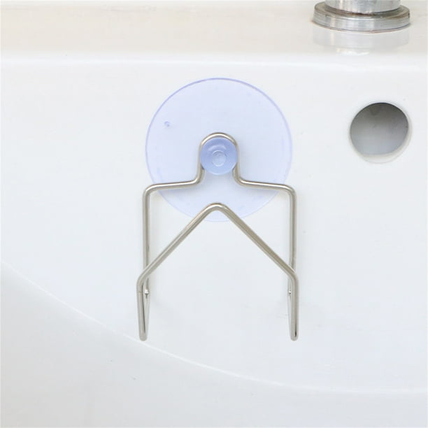 Escurridor de acero inoxidable para fregadero, estructura metálica resistente, montaje en pared, ideal para el hogar, herramienta para lavar platos, accesorio de cocina moderno.