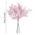 thumbnail image 4 of 15.7" Artificial Eucalyptus Leaves Stems - Realistic Faux Branches for Home, Party, Wedding Decorations, 4 of 7