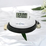 Sonic Shaker SBP100 Portable Loud Vibrating Alarm Clock - White