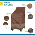thumbnail image 4 of Duck Covers Ultimate Waterproof 28 Inch Stackable Patio Chair Cover, 4 of 13