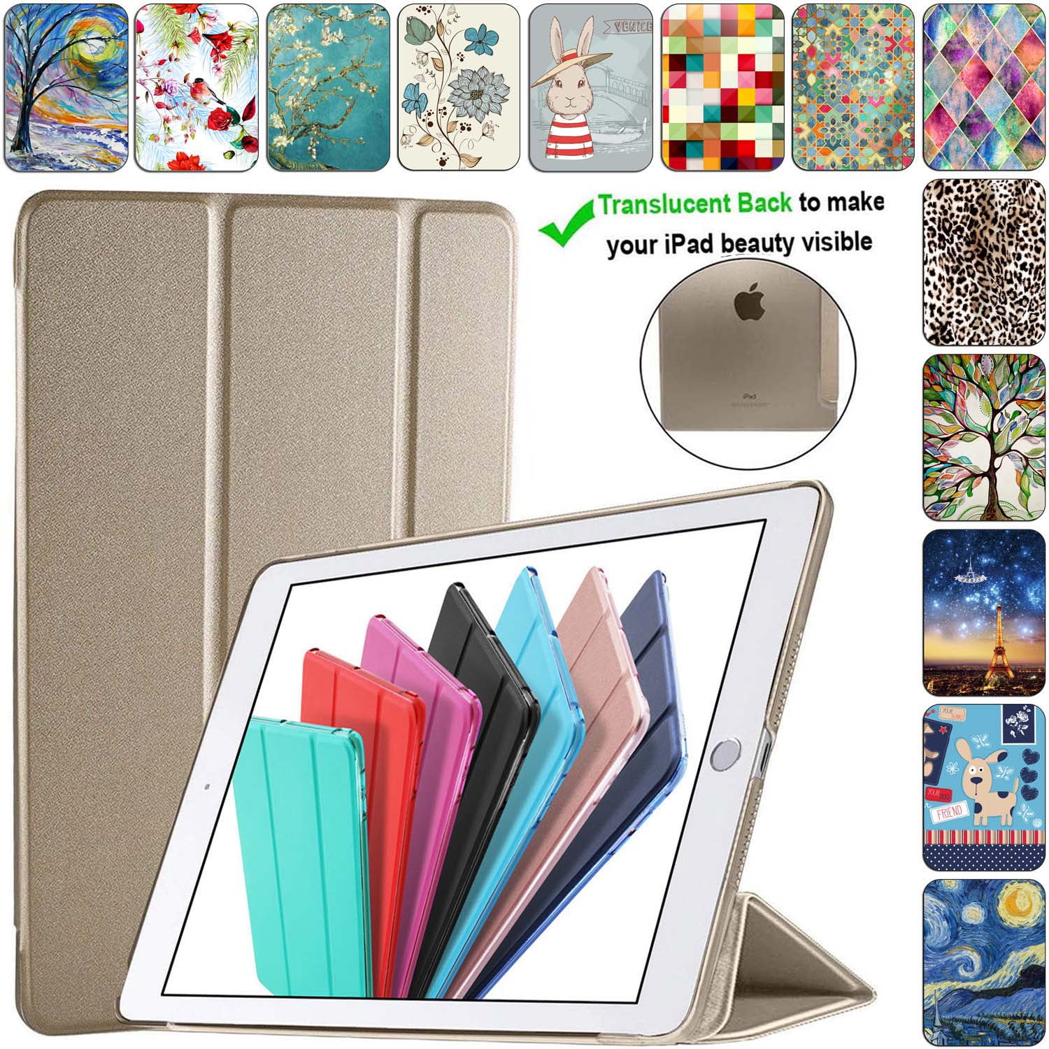 DuraSafe Cases for iPad PRO 12.9 Inch 1 Gen 2015 [ A1584 A1652 ] Tri