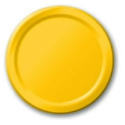 Touch Of COlor 483269B 9 In. Dinner Plates, School Bus Yellow - Case of 900