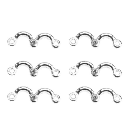 

FRCOLOR 6pcs Parrot Foot Rings Stainless Steel Parrot Leg Rings Parrot Foot Opening Clip
