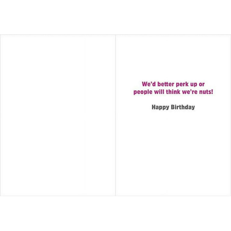 Make Your Boobs Fall Off Funny : Humorous Feminine Birthday Card for Her :  Woman : Women