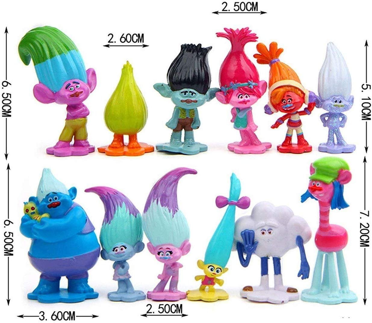 Boy and Girl Easter Troll Figurine PVC Easter Trolls -  Portugal