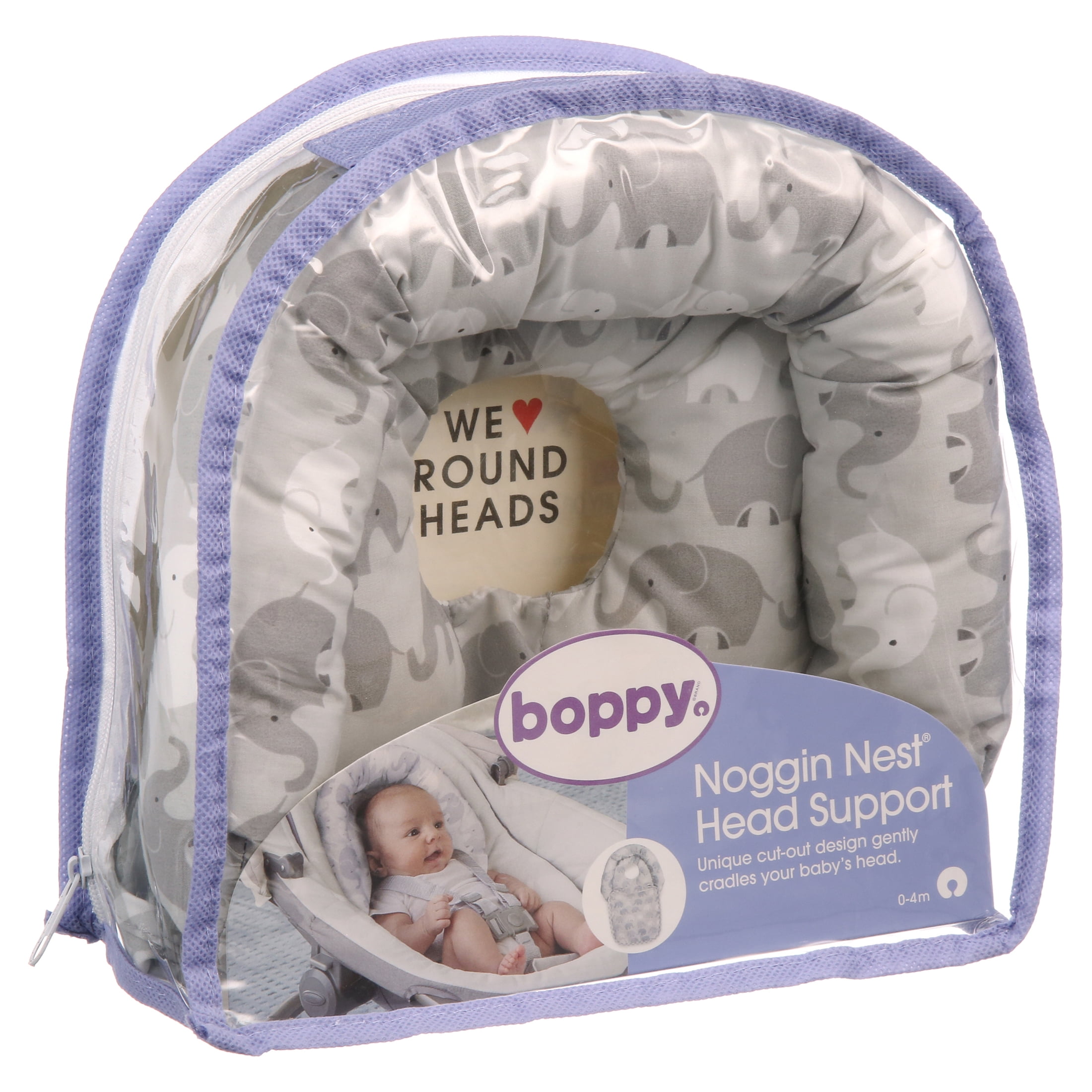 Boppy noggin nest head clearance support