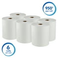 thumbnail image 2 of Scott Professional Essential Universal High-Capacity Hard Roll Paper Towels, Bulk (02000), Hardwound 1.75" Core, White, Compact Case (6 Rolls at 950' Each, 5,700'/Case), 2 of 7