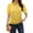 Yellow, variant on larppty Womens Polo Shirts Business Casual Work Tops Short Sleeve Button Down Collared V Neck Golf Blouse T-Shirt (Mint Green, L)