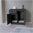 thumbnail image 2 of Dressers | Modern Dual-Purpose Dresser & TV Stand | Black | Particle Board, 2 of 7