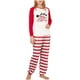 thumbnail image 1 of Traje de Navidad cálido para padres e hijos Costura a rayas Ropa para el hogar Pijamas Pantalones de manga larga Conjunto de dos piezas (mamá) Fridja nalpqowj26525, 1 of 6