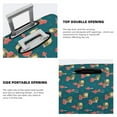 thumbnail image 5 of Naloa Frog and Mushrooms Elastic Suitcase Protector, Travel Suitcase Protector Cover Fits 18-32in Suitcase - Large, 5 of 9