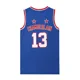 thumbnail image 5 of Camisetas de baloncesto Camiseta Harlem 13 Chamberlain Costura de alta calidad Bordado Ropa deportiva para exteriores Película Hip Hop 2024 Azul, 5 of 5