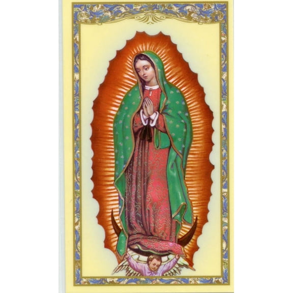 Prayer for the Helpless Unborn holy card - laminated - Pack of 25