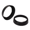thumbnail image 3 of Replacement Lens Hood, Perfectly Fit Prevent Interference Light 2PCS Anti Damage Plastic Lens Hood  For Night Shooting, 3 of 8