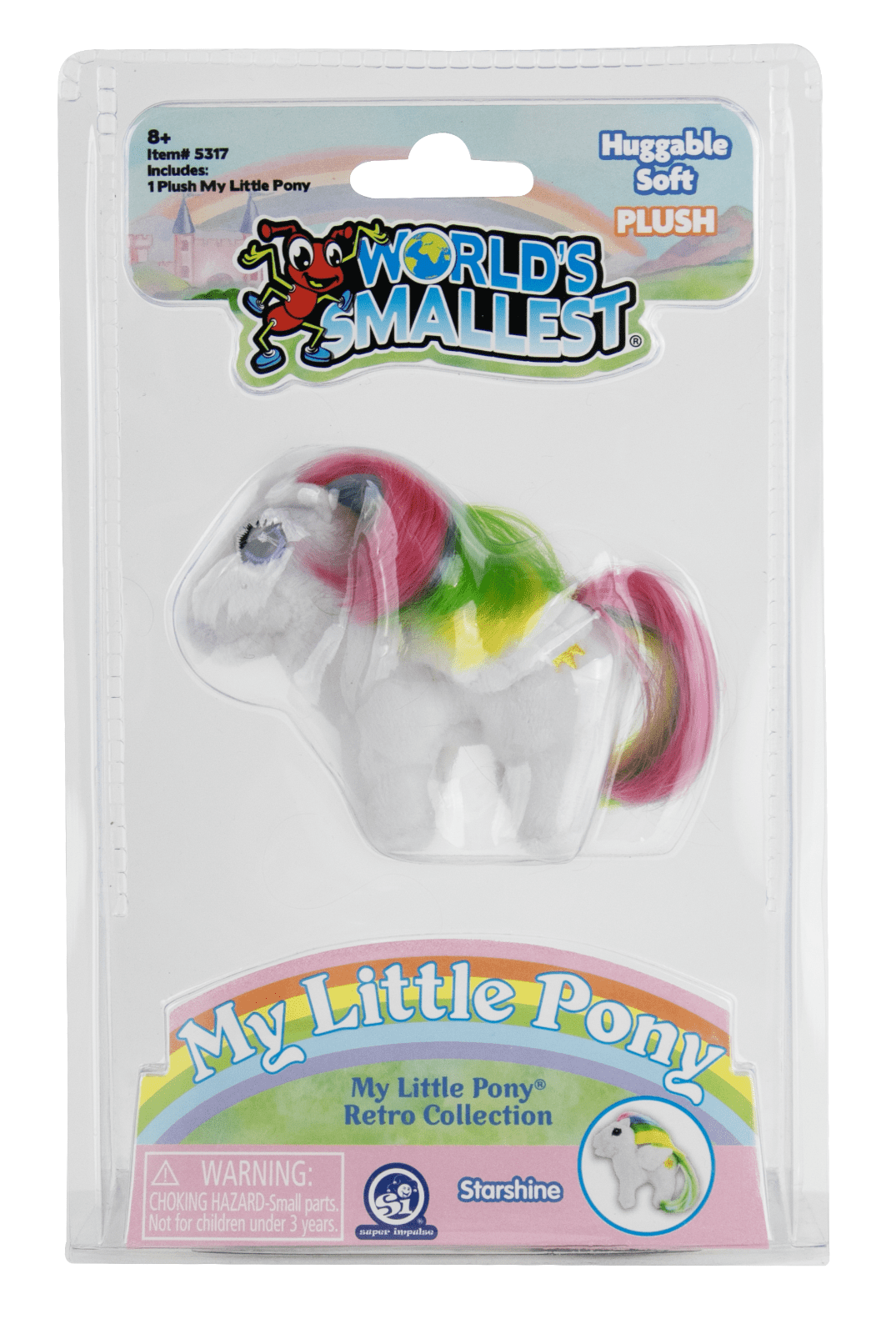 My Little Pony Retro Plush Toys, 3-Inch Keychain - Walmart.com